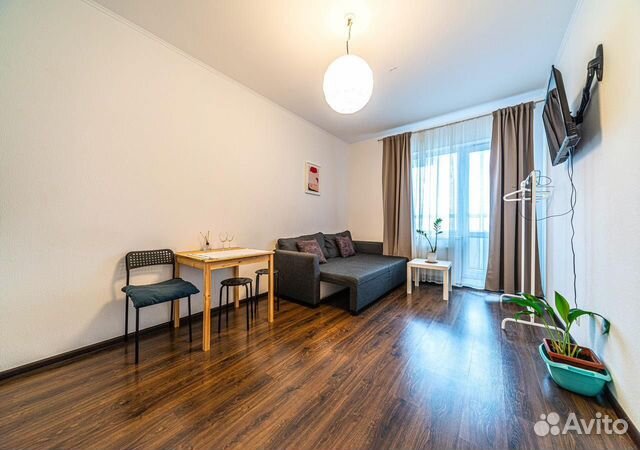 

Квартира-студия, 27 м², 2 кровати