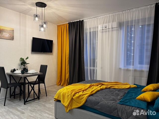 

Квартира-студия, 30 м², 2 кровати