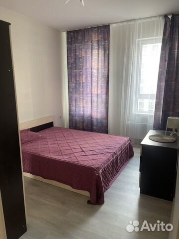

1-к. квартира, 34 м², 2 кровати