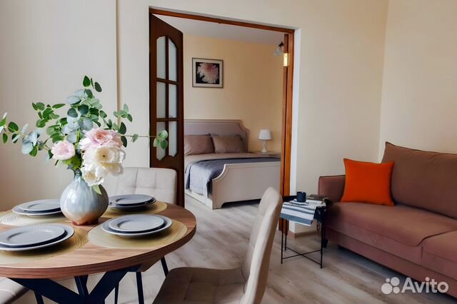 

2-к. квартира, 55 м², 2 кровати