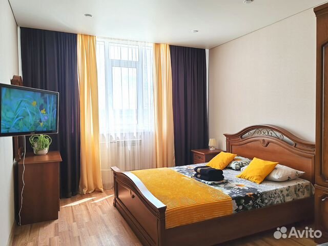 

1-к. квартира, 46 м², 2 кровати