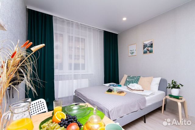 

Квартира-студия, 25 м², 1 кровать