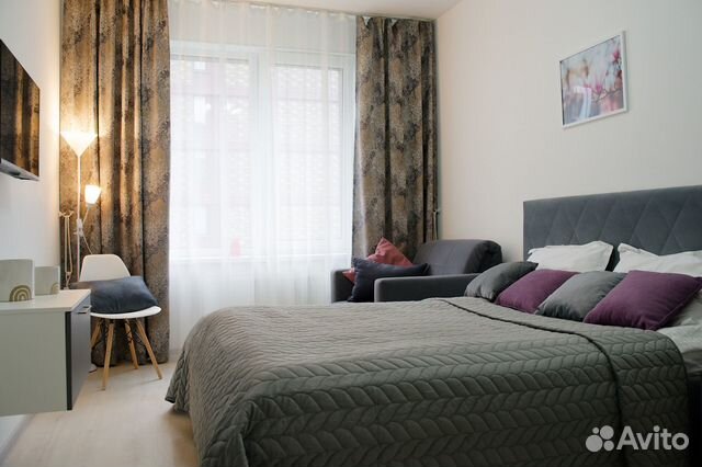 

1-к. квартира, 32 м², 2 кровати