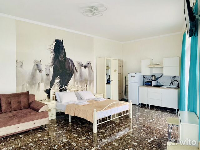 

Квартира-студия, 30 м², 2 кровати