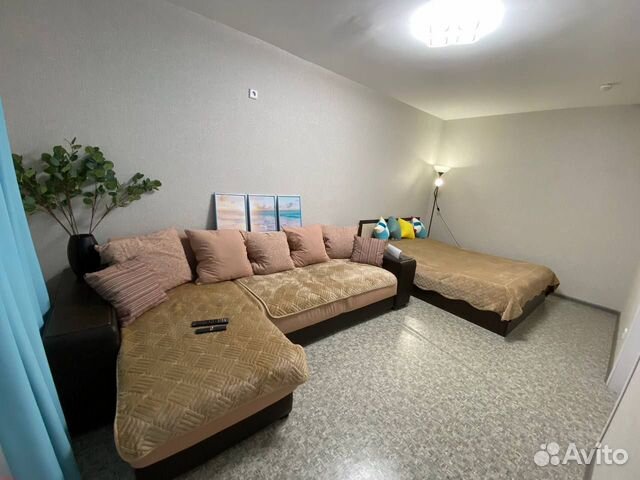

1-к. квартира, 40 м², 3 кровати