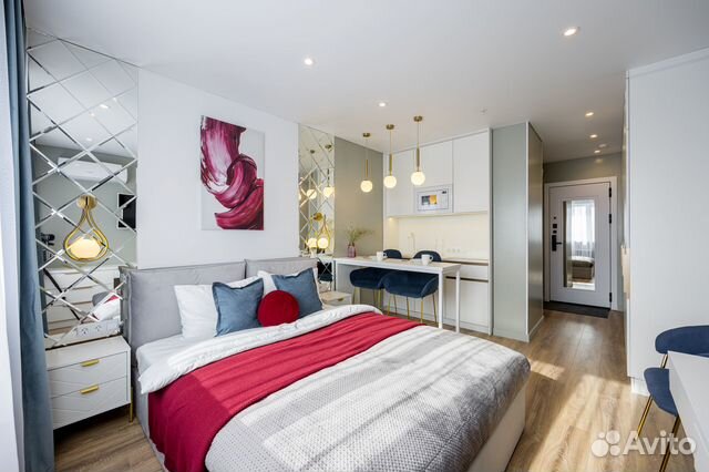 

Квартира-студия в апарт-отеле, 21 м², 1 кровать