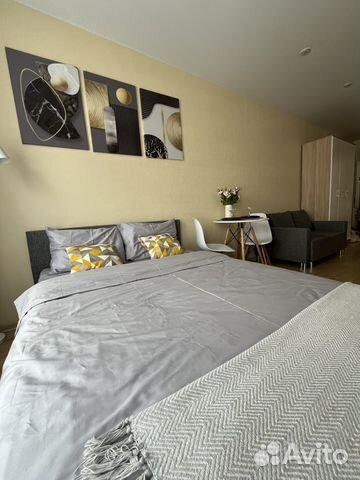 

Квартира-студия, 25 м², 2 кровати