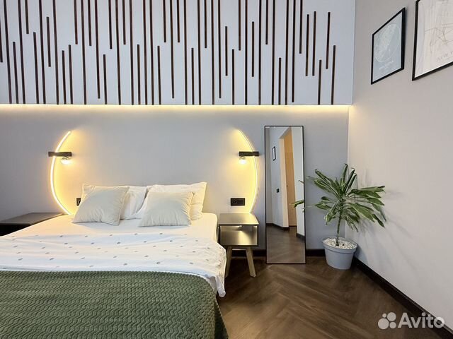

Квартира-студия, 40 м², 2 кровати