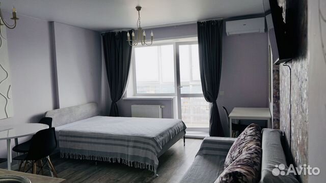 

Квартира-студия, 32 м², 2 кровати