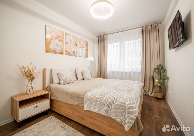 

1-к. квартира, 35 м², 2 кровати