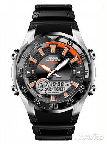 Часы Casio Outgear AMW-710-1A AMW-710-1avef рыбак