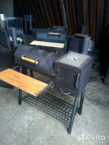 Дачный комплекс печь+ барбекю+мангал