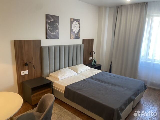 

Квартира-студия, 36 м², 2 кровати