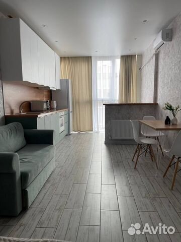 

Квартира-студия, 30 м², 2 кровати