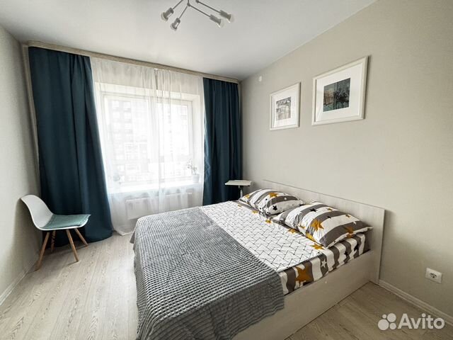 

1-к. квартира, 42,6 м², 2 кровати