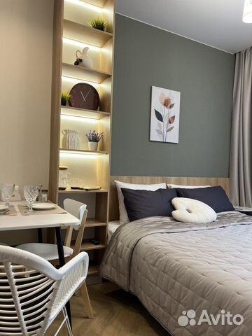 

Квартира-студия, 25 м², 2 кровати
