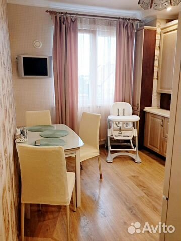 

1-к. квартира, 38 м², 2 кровати