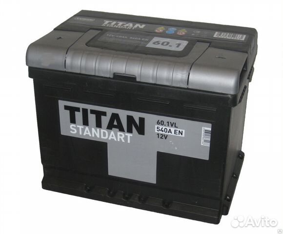 Аккумулятор Titan standart 60 Ач п.п