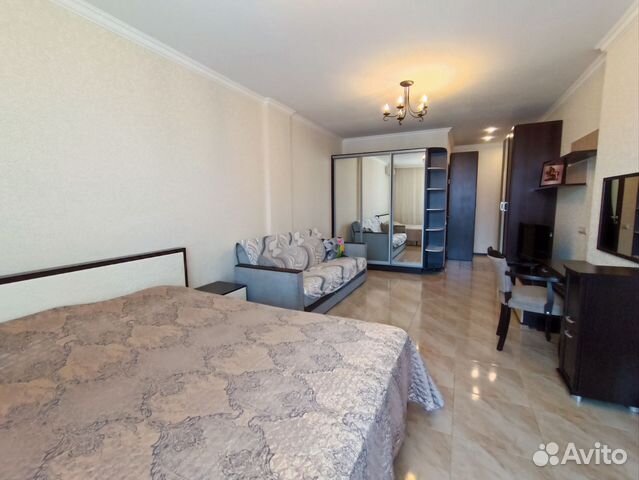 

1-к. квартира, 39 м², 2 кровати