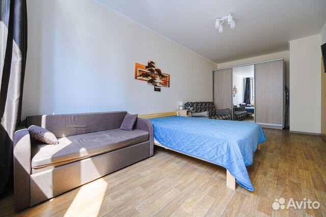 

1-к. квартира, 40 м², 3 кровати