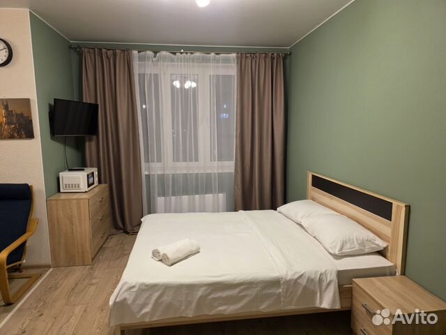 

1-к. квартира, 38 м², 3 кровати