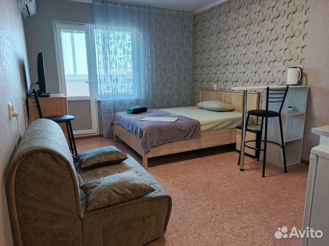 

Квартира-студия, 29 м², 2 кровати