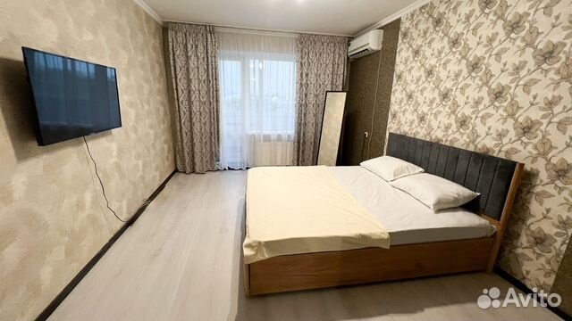 

1-к. квартира, 42 м², 2 кровати