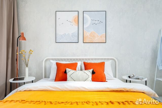 

1-к. квартира, 33 м², 2 кровати