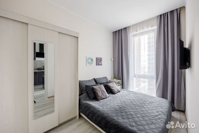 

1-к. квартира, 30 м², 2 кровати