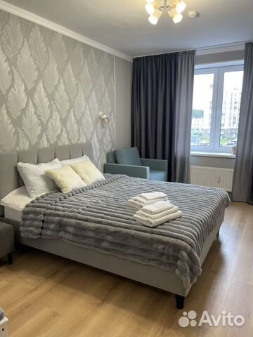 

1-к. квартира, 34,1 м², 3 кровати