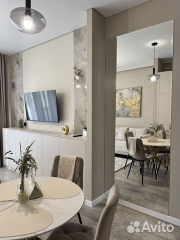 

2-к. квартира, 45 м², 2 кровати