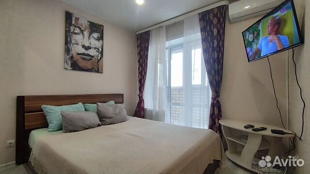 

Квартира-студия, 35 м², 1 кровать
