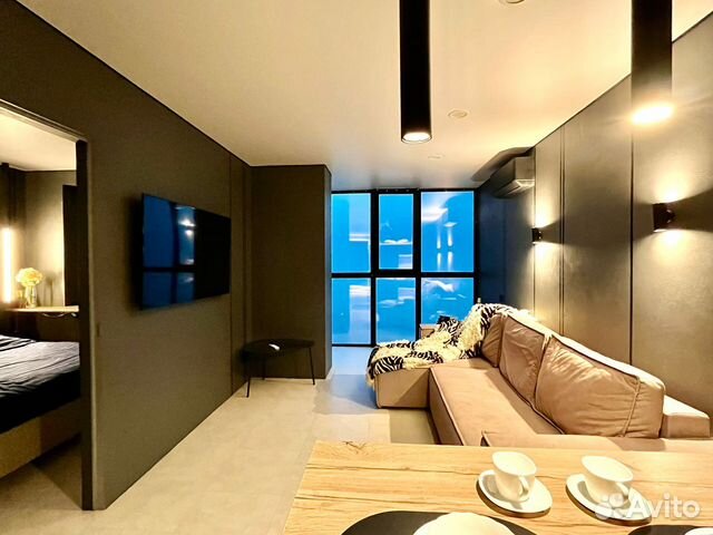 

1-к. квартира, 40 м², 2 кровати