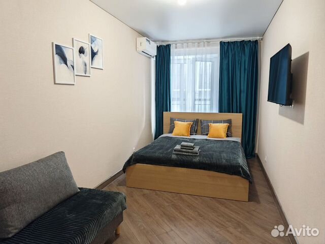 

1-к. квартира, 36 м², 2 кровати