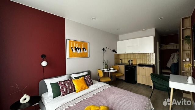 

Квартира-студия, 19,8 м², 1 кровать