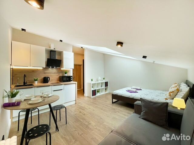 

1-к. квартира, 25 м², 2 кровати