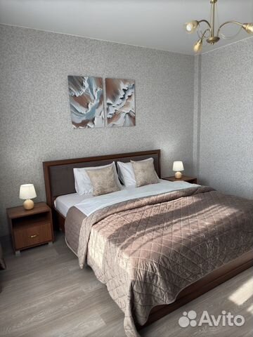 

1-к. квартира, 38 м², 2 кровати