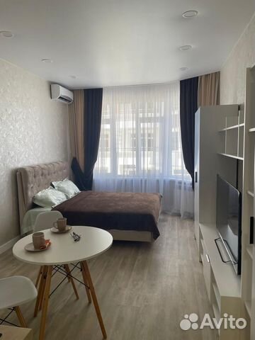 

Квартира-студия, 27 м², 1 кровать