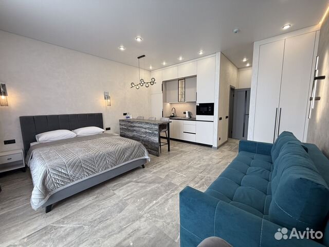 

1-к. квартира, 43 м², 2 кровати