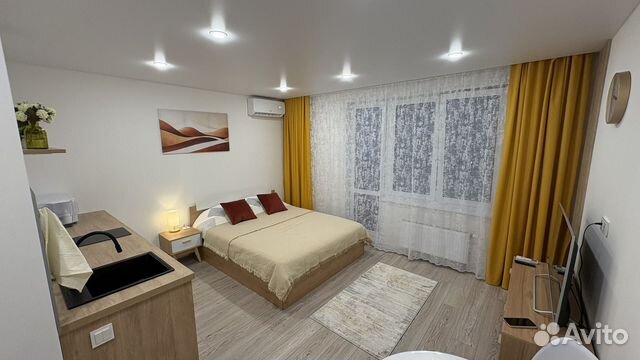 

Квартира-студия, 25 м², 2 кровати