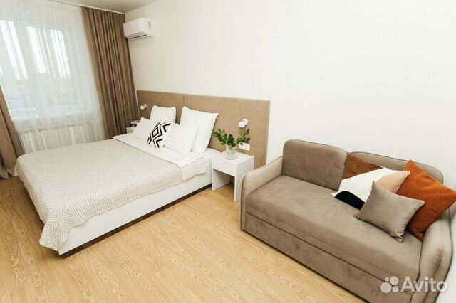 

1-к. квартира, 30 м², 2 кровати