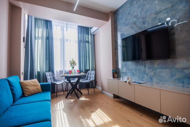 

1-к. квартира, 48 м², 2 кровати