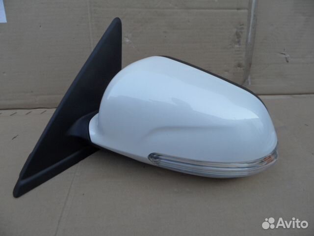 Зеркало боковое левое changan CS35 белый цвет 8