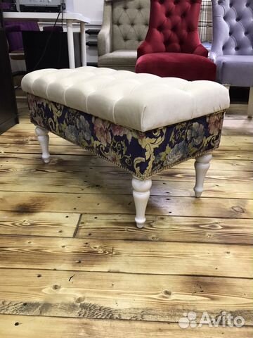 Банкетка Мальта-3, велюр Ameli-15