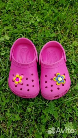 Crocs 6/7 детские пляжные тапочки Crocs 6/7 детские пляжные тапочки