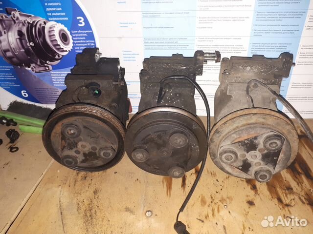 Разборка Хендай Портер 1. Компрессор рефрижератора