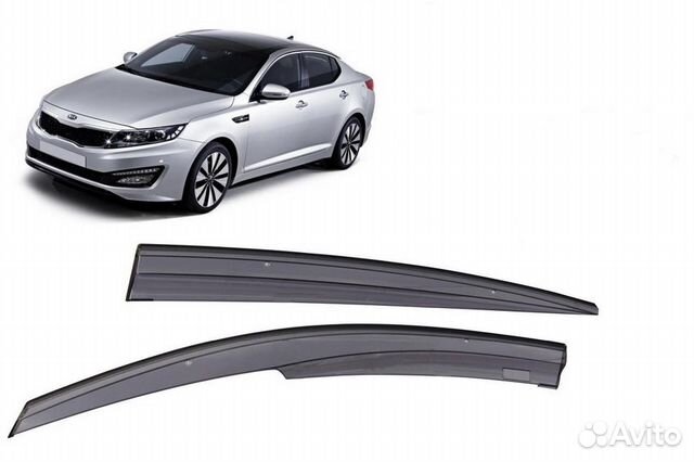 Дефлекторы окон Mugen Style Kia Optima III Дефлекторы окон Mugen Style Kia Optima III