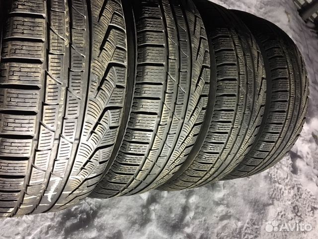 Шины бу r16 225 55 Pirelli Soto Континент. зимние