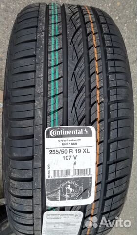 Новые Continental crosscontactuhp 255/50R19 SSR RF