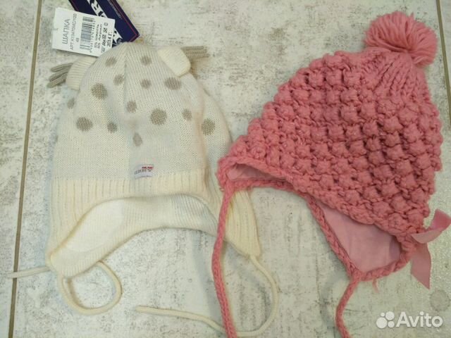 Две шапки на теплую зиму или холодную осень Две шапки на теплую зиму или холодную осень